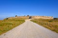 Road to he Antimachia Castle, Kos in Greece Royalty Free Stock Photo