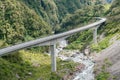 Road to Arthur pass, Otira Viaduct bridge