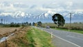 Road to Arthur's Pass Royalty Free Stock Photo