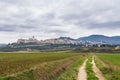 The road to Assisi, Umbria, Italy Royalty Free Stock Photo