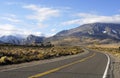 Road to Autumn Mountain Scenery