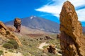 Road to beautiful volcano Teide