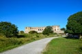 Road to Borgholm castle, Sweden Royalty Free Stock Photo