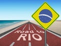 Road to Brazil olympic games in Rio
