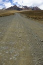 The road to Chacaltaya, La Paz, Bolivia