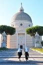 Road to curch, two nuns on their way to church Royalty Free Stock Photo