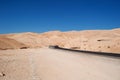 Dead Sea, road, Jordan, Middle East, desert, landscape, nature, climate change Royalty Free Stock Photo