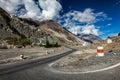 Road to Diskit gompa Tibetan Buddhist monastery, Ladakh