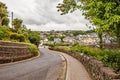 The road to Dunmore East, Ireland Royalty Free Stock Photo