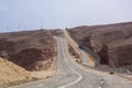 Road to Eilat Israel Royalty Free Stock Photo