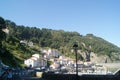 Road to Elantxobe, Basque Country, Spain. Royalty Free Stock Photo