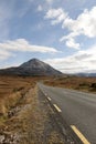 Road to the Errigal mountains