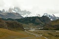 Road to Fitzroy Peaks - El Chalten - Argentina Royalty Free Stock Photo