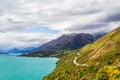The road to Glenorchy. Lake Wakatipu. New Zealand
