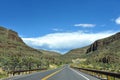 The Road to Grand Canyon West Rim, Arizona Royalty Free Stock Photo