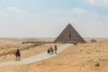 The road to the Great Pyramid of Menkaure