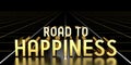 Road to happiness concept, road - 3D rendering