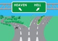The road to hell is paved