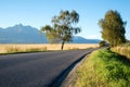 Road to High Tatra mountains