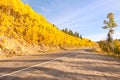 Road to Independence Pass in Colorado Royalty Free Stock Photo