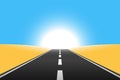 Road to infinity background vector design illustration Royalty Free Stock Photo