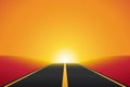 Road to infinity background vector design illustration Royalty Free Stock Photo