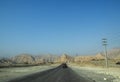 Road to Jebael Jais mountain of Ras Al Khaimah emirate. United Arab Emirates