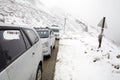 The road to Khardung La pass, Ladakh, India