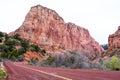 Road to Kolob Canyons in Zion National Park