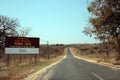 Road to Kruger Park Royalty Free Stock Photo