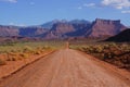 Road to the La Sal Mountains, Utah