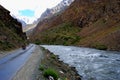 Road to Ladakh Royalty Free Stock Photo