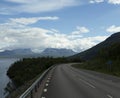 Road to Lapporten in the summer