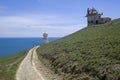 The road to the lighthouse. Cape Meganom, Crimea