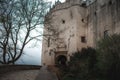 The road to the medieval castle Royalty Free Stock Photo