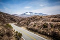 Road to Mount Aso Royalty Free Stock Photo