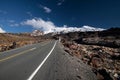 Road to Mount Ruapehu Royalty Free Stock Photo