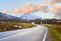 Road to mountains Royalty Free Stock Photo