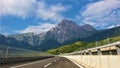 Road to the mountains Royalty Free Stock Photo