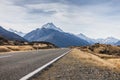 Road to Mt. Cook