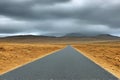 On a road to nowhere, picture representation, created with Generative AI Royalty Free Stock Photo