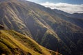 Road to Omalo - one of the the most dangerous roads in the world Royalty Free Stock Photo