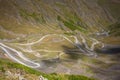 Road to Omalo - one of the the most dangerous roads in the world Royalty Free Stock Photo