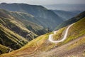 Road to Omalo - one of the the most dangerous roads in the world Royalty Free Stock Photo