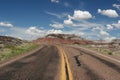 Road to painted desert Royalty Free Stock Photo