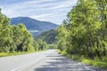 On the road to Paonia State Park, Colorado, Royalty Free Stock Photo