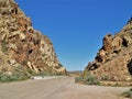 Road to Parowan Gap Petroglyphs Royalty Free Stock Photo