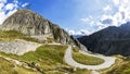 Road to pass Gotthard