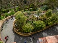 Road to Pena National Palace in Sintra Near Lisbon Portugal