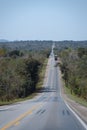 Road to Pocone, Pantanal, Mato Grosso, Brazil, South America Royalty Free Stock Photo